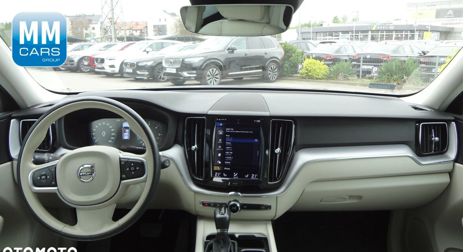Volvo XC 60 cena 149850 przebieg: 82580, rok produkcji 2020 z Karczew małe 211